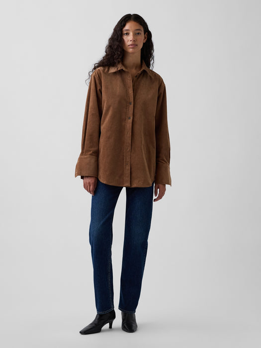 Corduroy Big Shirt