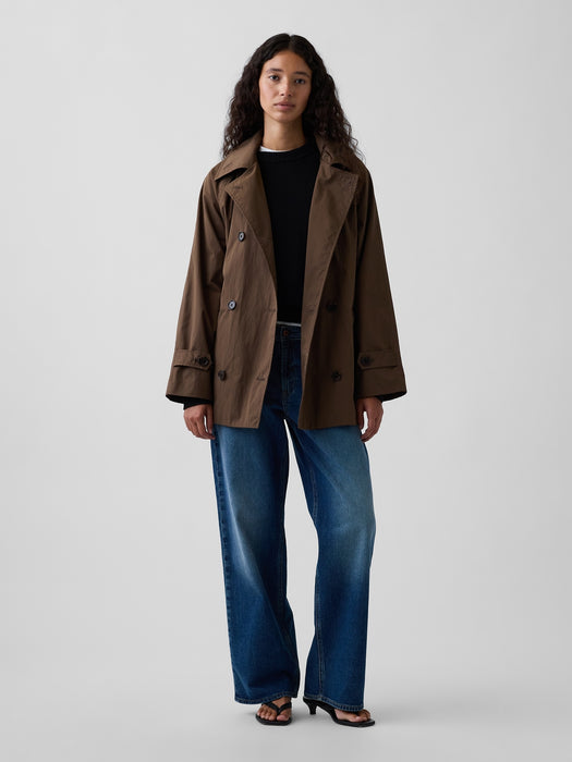 Belted Midi Trench Coat