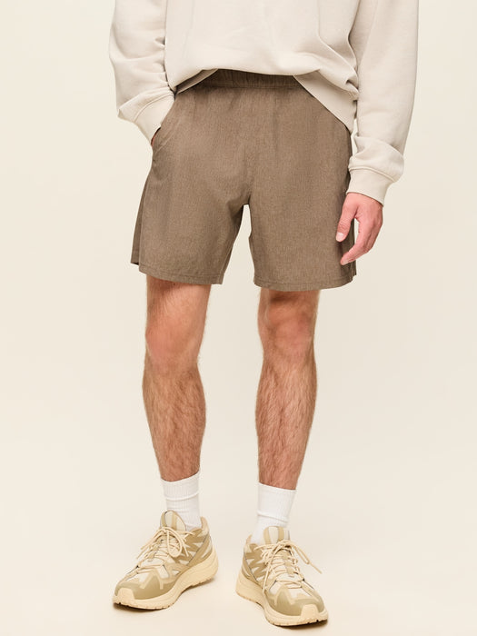 StretchTech Woven Workout Shorts -- 7-inch inseam