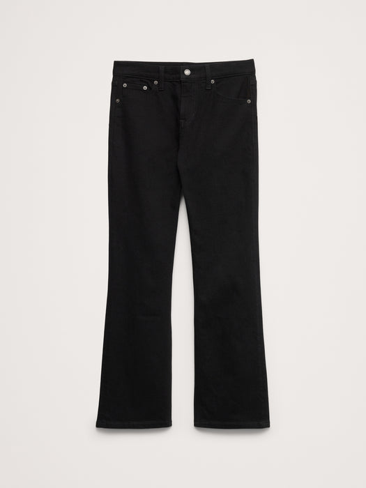 Low-Rise Kick-Straight Jean