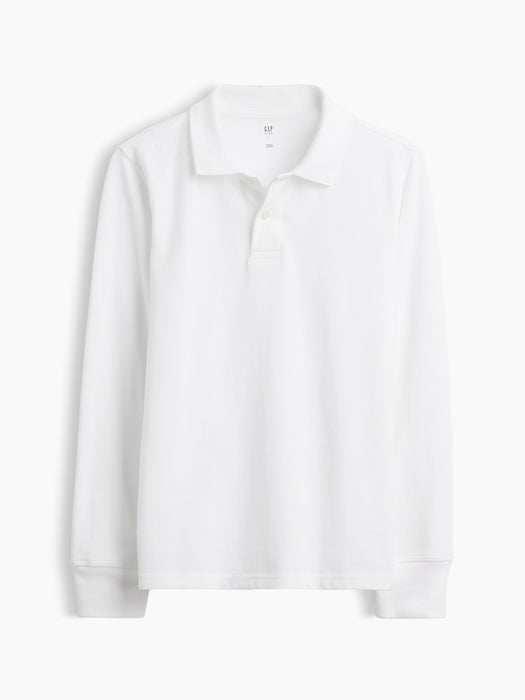 Kids Organic Cotton Uniform Polo Shirt