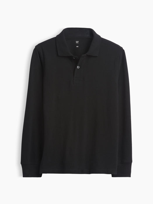 Kids Organic Cotton Uniform Polo Shirt