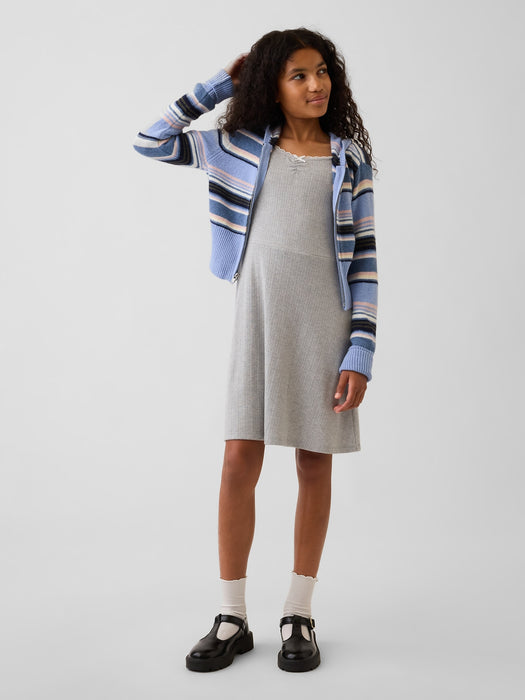 Kids Pointelle Rib Dress