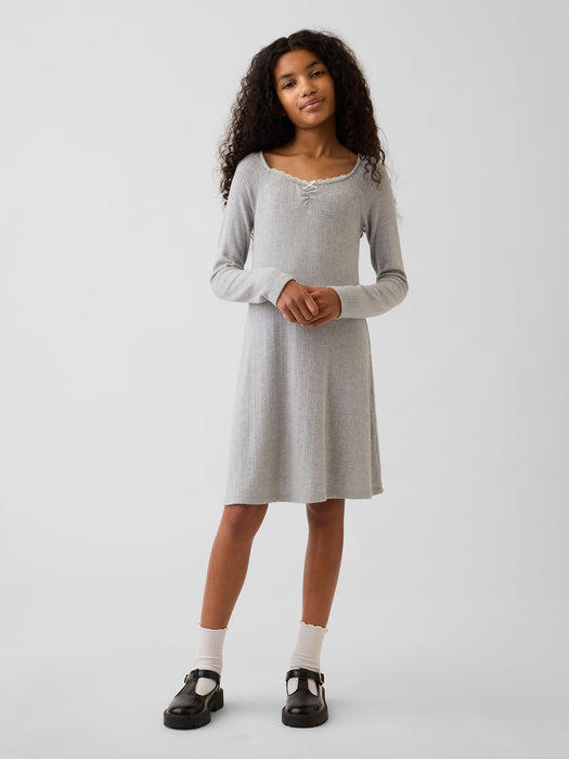 Kids Pointelle Rib Dress