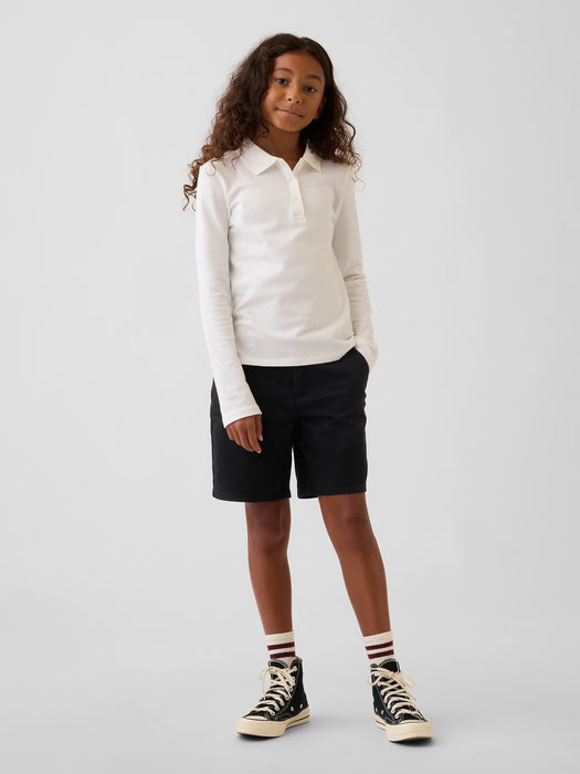 Kids Uniform Midi Shorts