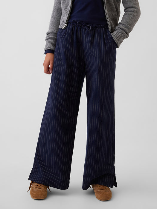 Kids Easy Wide-Leg Drawstring Pants