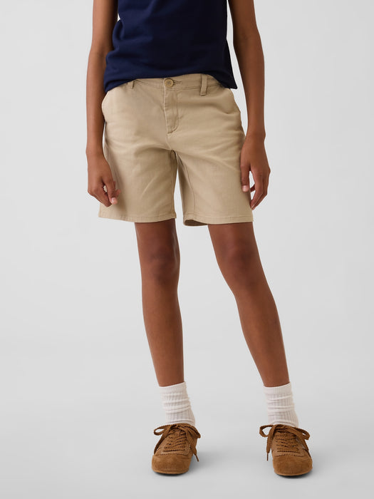 Kids Uniform Midi Shorts