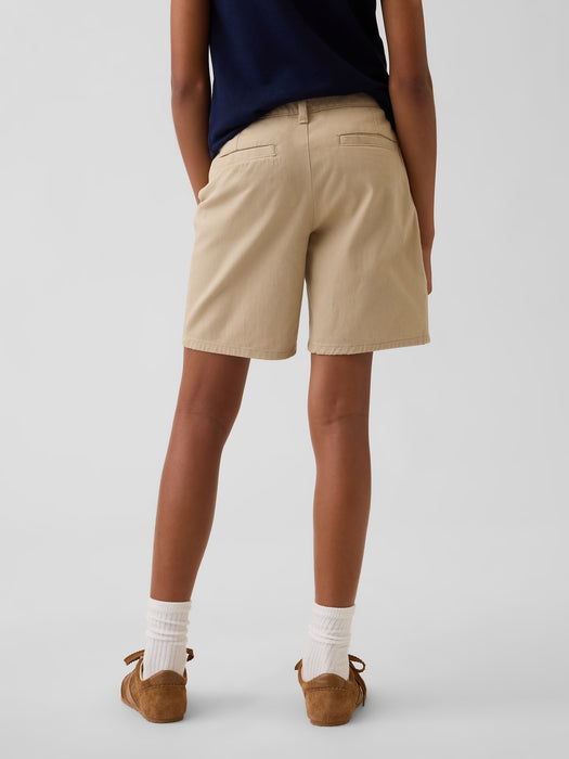 Kids Uniform Midi Shorts
