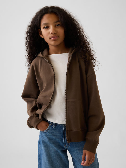 Kids VintageSoft Relaxed Zip Hoodie
