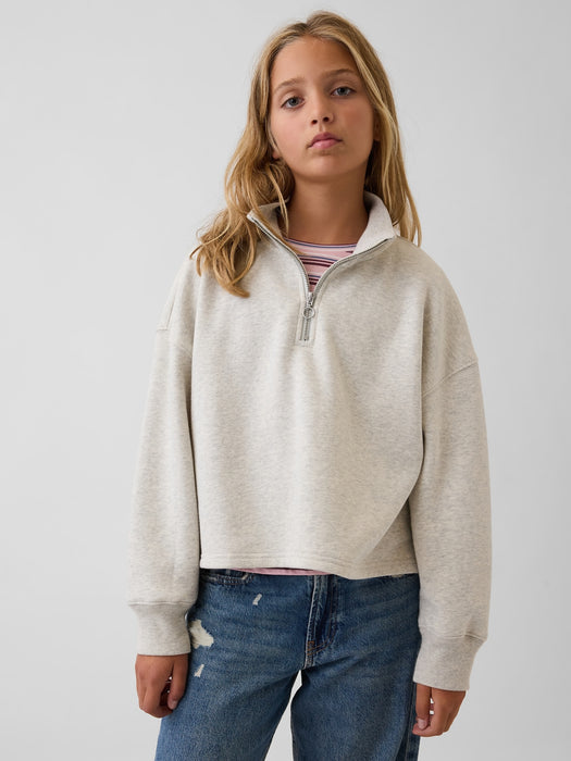 Kids VintageSoft Oversized Quarter-Zip Pullover
