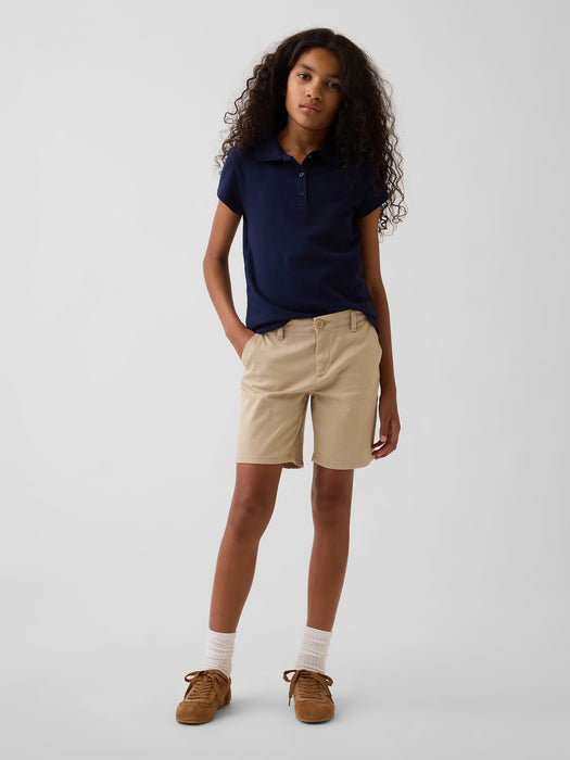 Kids Uniform Midi Shorts
