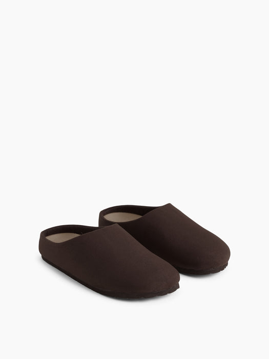 Kids Vegan Suede Clogs