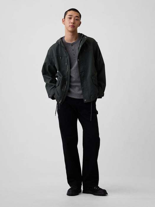 Relaxed Henley T-Shirt