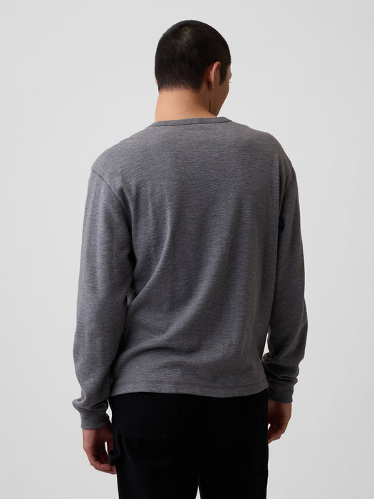 Relaxed Henley T-Shirt