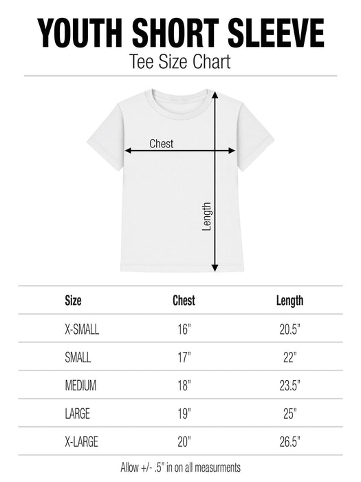 ACDC Bolt Print Graphic T-Shirt for Kids