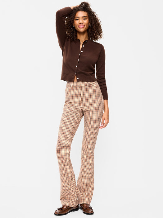 High-Waisted Pixie Flare Pants