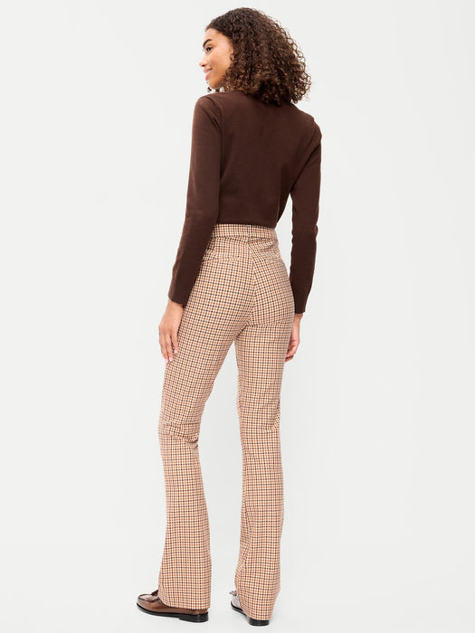 High-Waisted Pixie Flare Pants