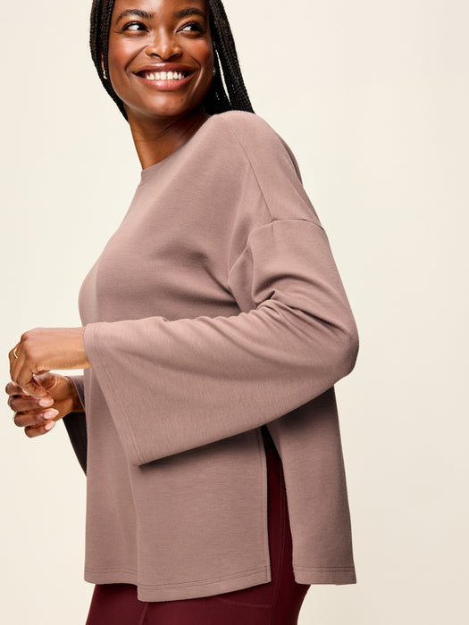 Bounce Lite Oversized Bell-Sleeve Top