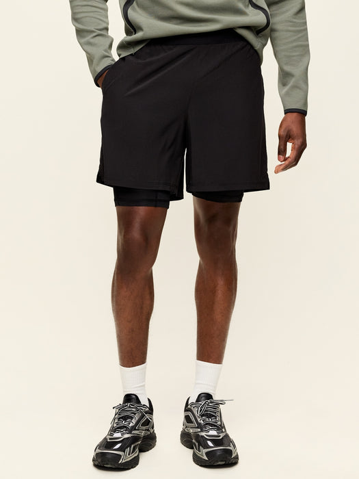 2-In-1 Performance Run Shorts -- 5-inch inseam