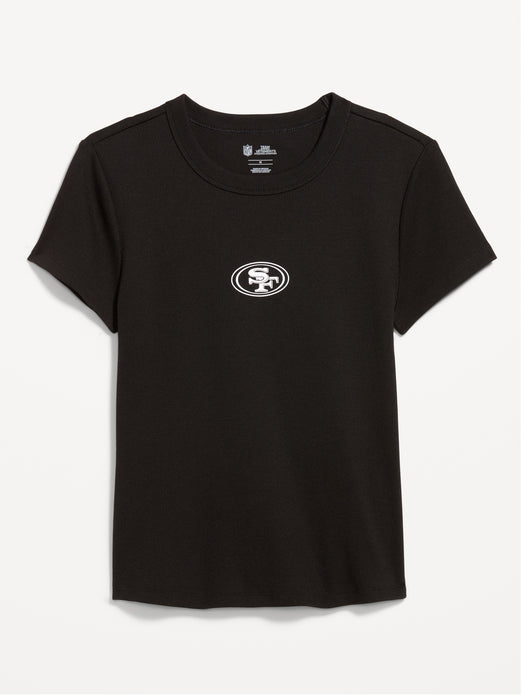 San Francisco 49ers Snug Crop T-Shirt for Women