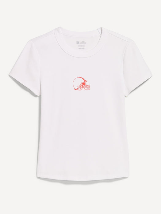 Cleveland Browns Snug Crop T-Shirt for Women