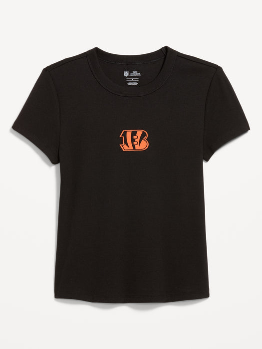 Cincinnati Bengals Snug Crop T-Shirt for Women