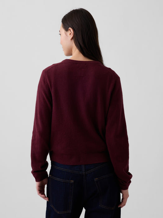 CashSoft Crop Cardigan