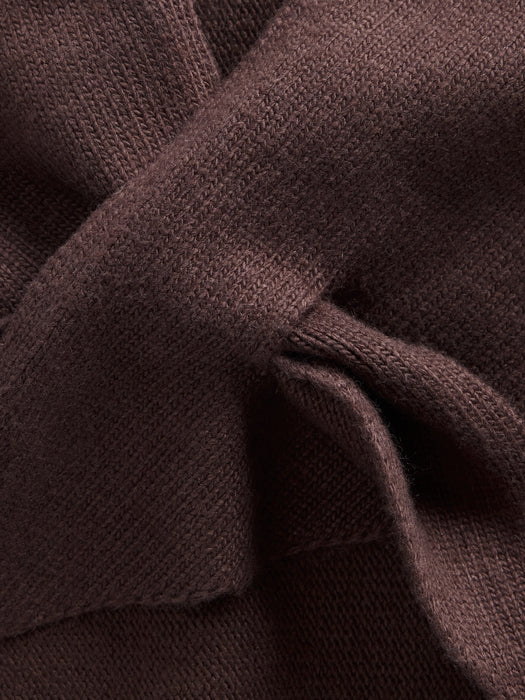 Knit Triangle Scarf