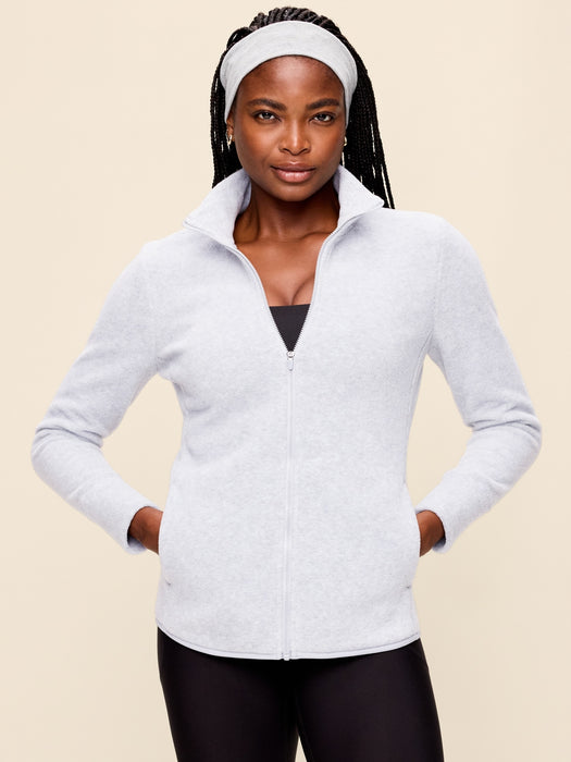 Fitted Performance Fleece Full-Zip Jacket