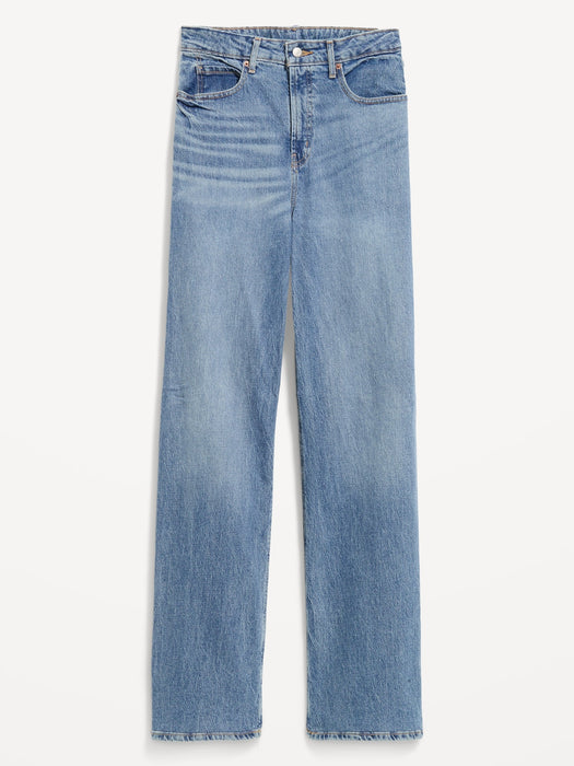 Extra High-Waisted Wide-Leg Jeans