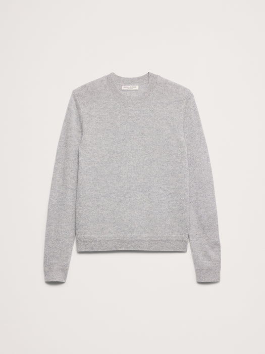 Lightweight Cashmere Crew-Neck Sweater