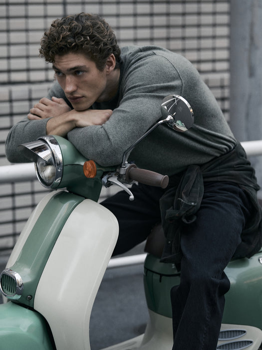Cashmere Crew-Neck Sweater