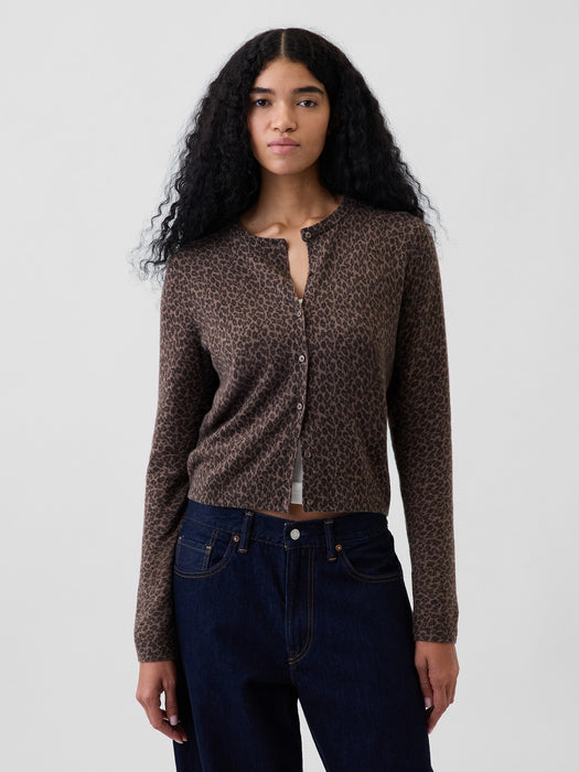 CashSoft Crop Cardigan