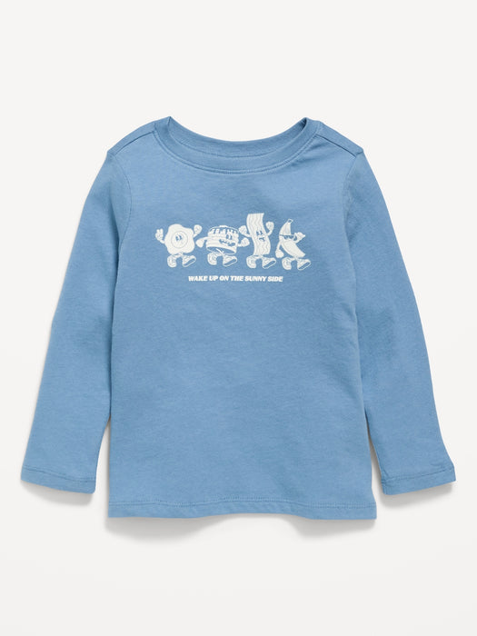Long-Sleeve Graphic T-Shirt for Toddler Boys