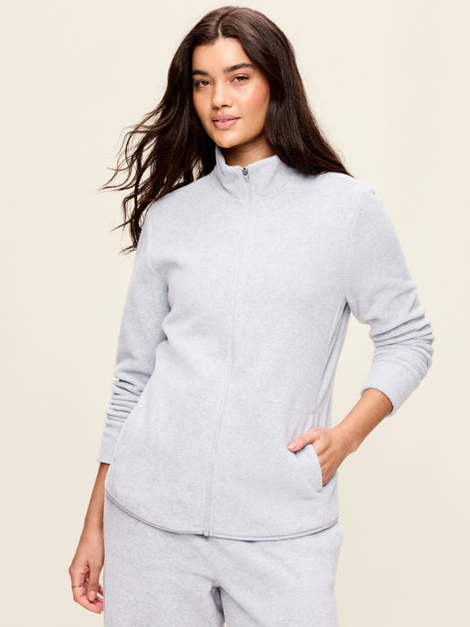 Fitted Performance Fleece Full-Zip Jacket