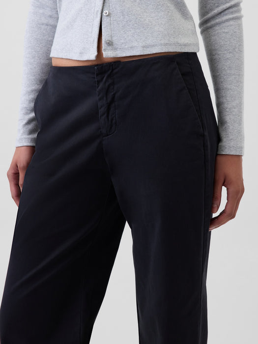 Low Rise Relaxed Flare Pants