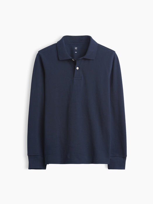 Bio-Baumwoll-Poloshirt für Kinder