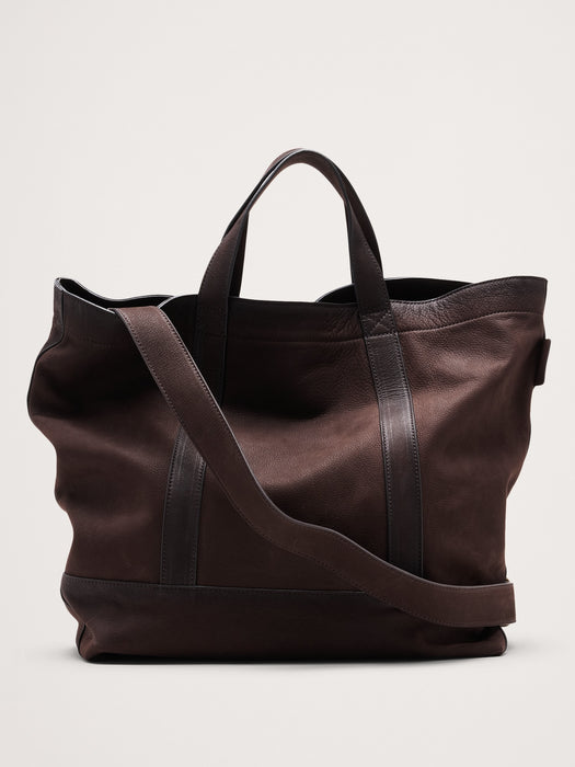 Nubuck Leather Tote