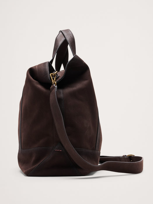 Nubuck Leather Tote