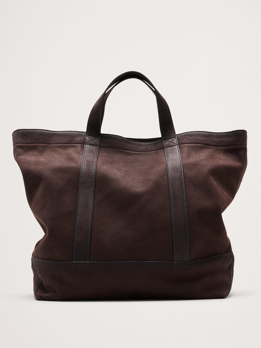 Nubuck Leather Tote