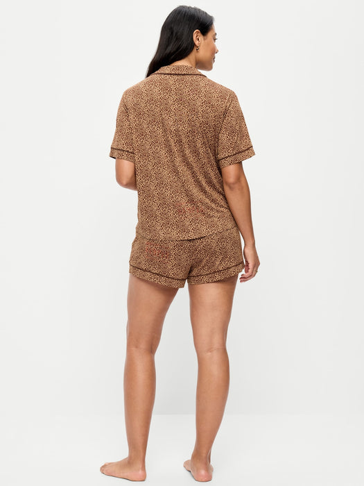 Maternity Classic Pajama Short Set