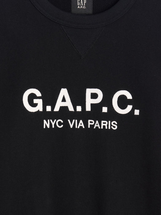 Gap × A.P.C. Heavyweight Logo Sweatshirt