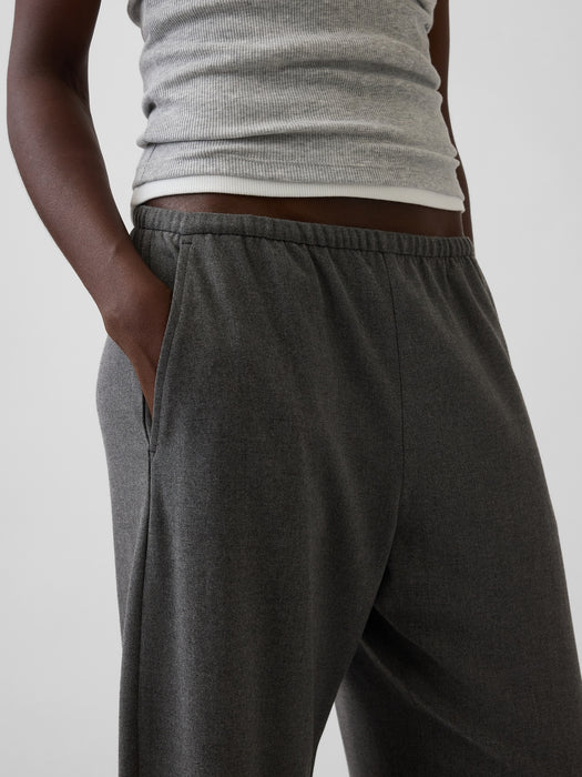 Mid Rise Easy Barrel Ankle Pants