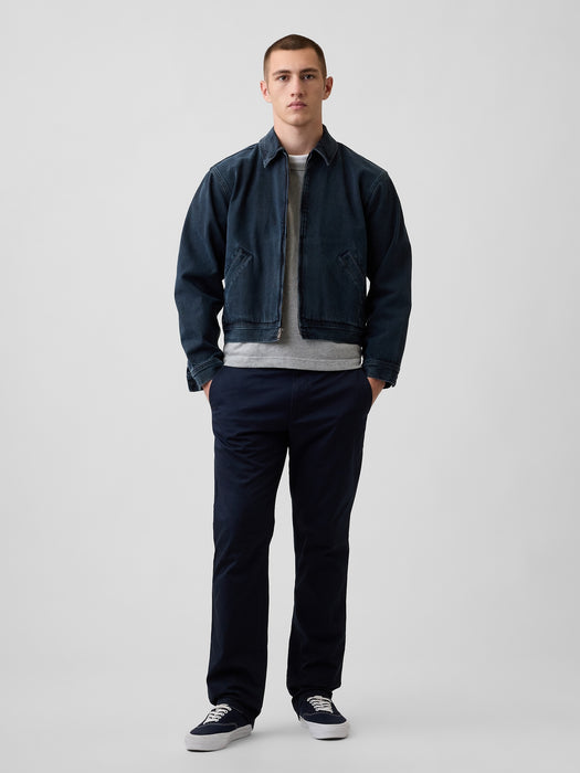 Modern Straight Khakis
