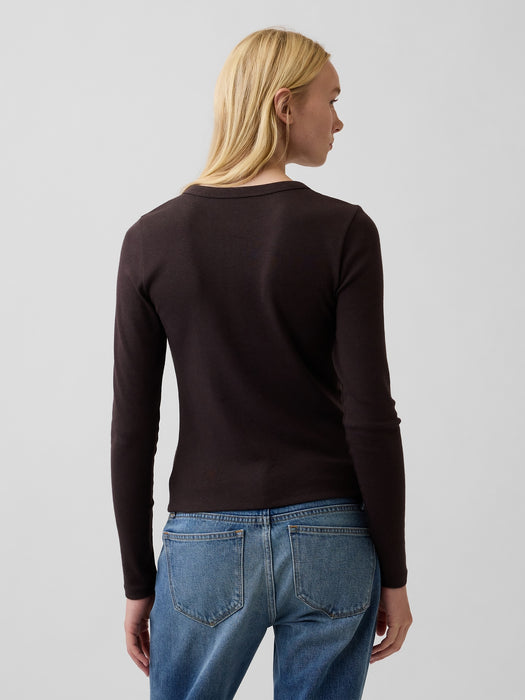 Modern Crewneck Cardigan