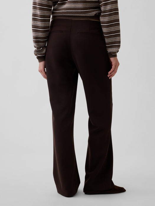 Low Rise Twill Flare Pants