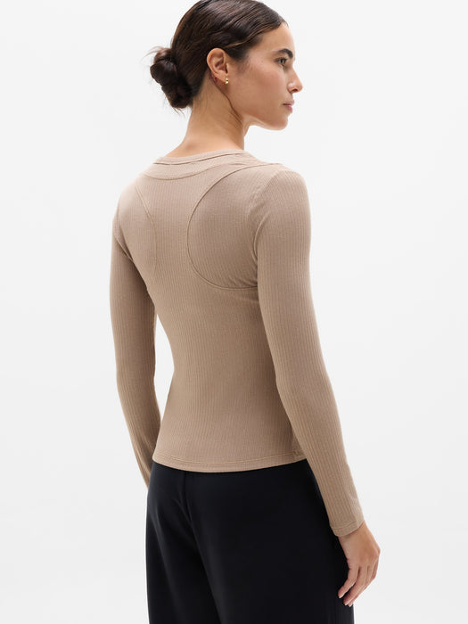 Perfect Rib Layered Top