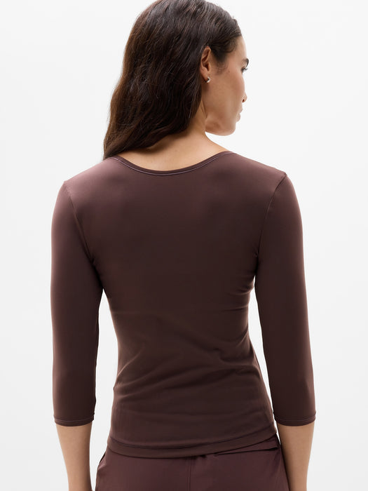 Bodymove Scoop Midi Sleeve Tee