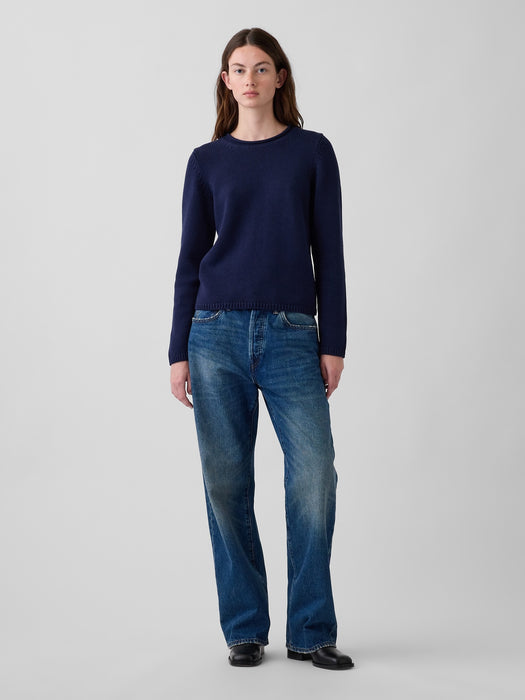 100% Cotton Rollneck Sweater