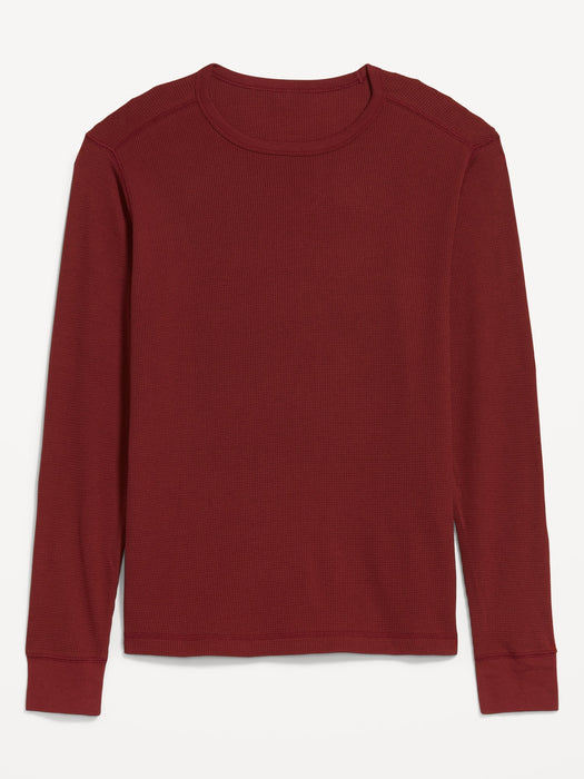 Crew-Neck Waffle T-Shirt